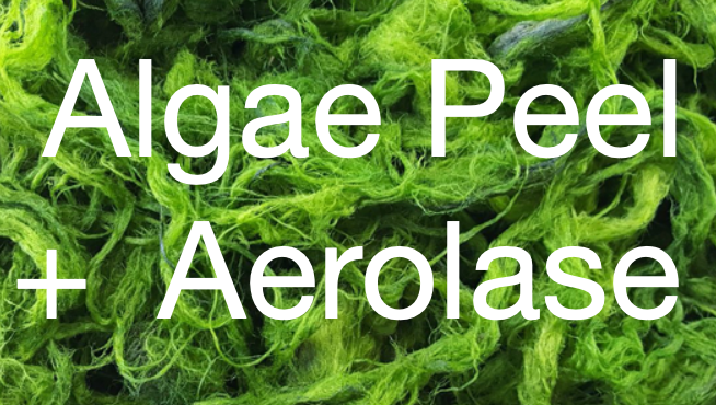 Algae peel + Aerolase